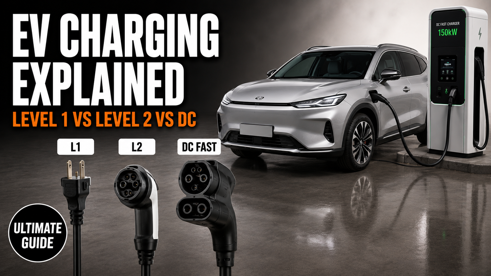 Level 1 vs Level 2 vs DC Fast Charging: The Ultimate Guide