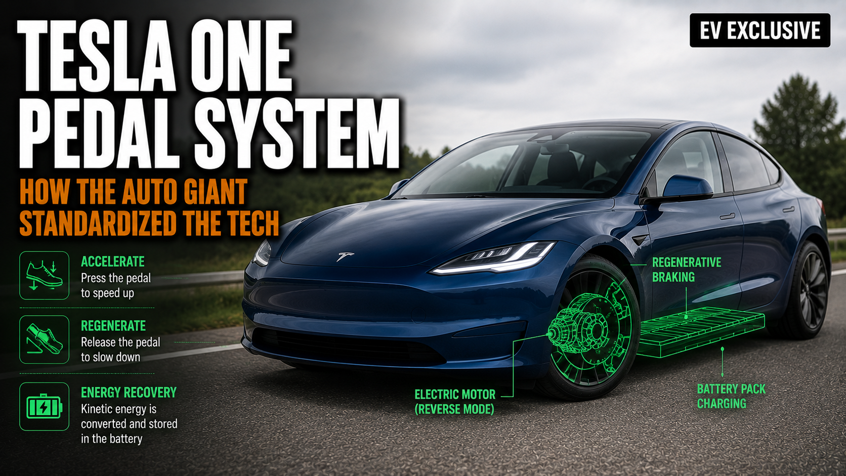 Tesla's One Pedal Driving System: How the Auto Giant Standardized the Feature