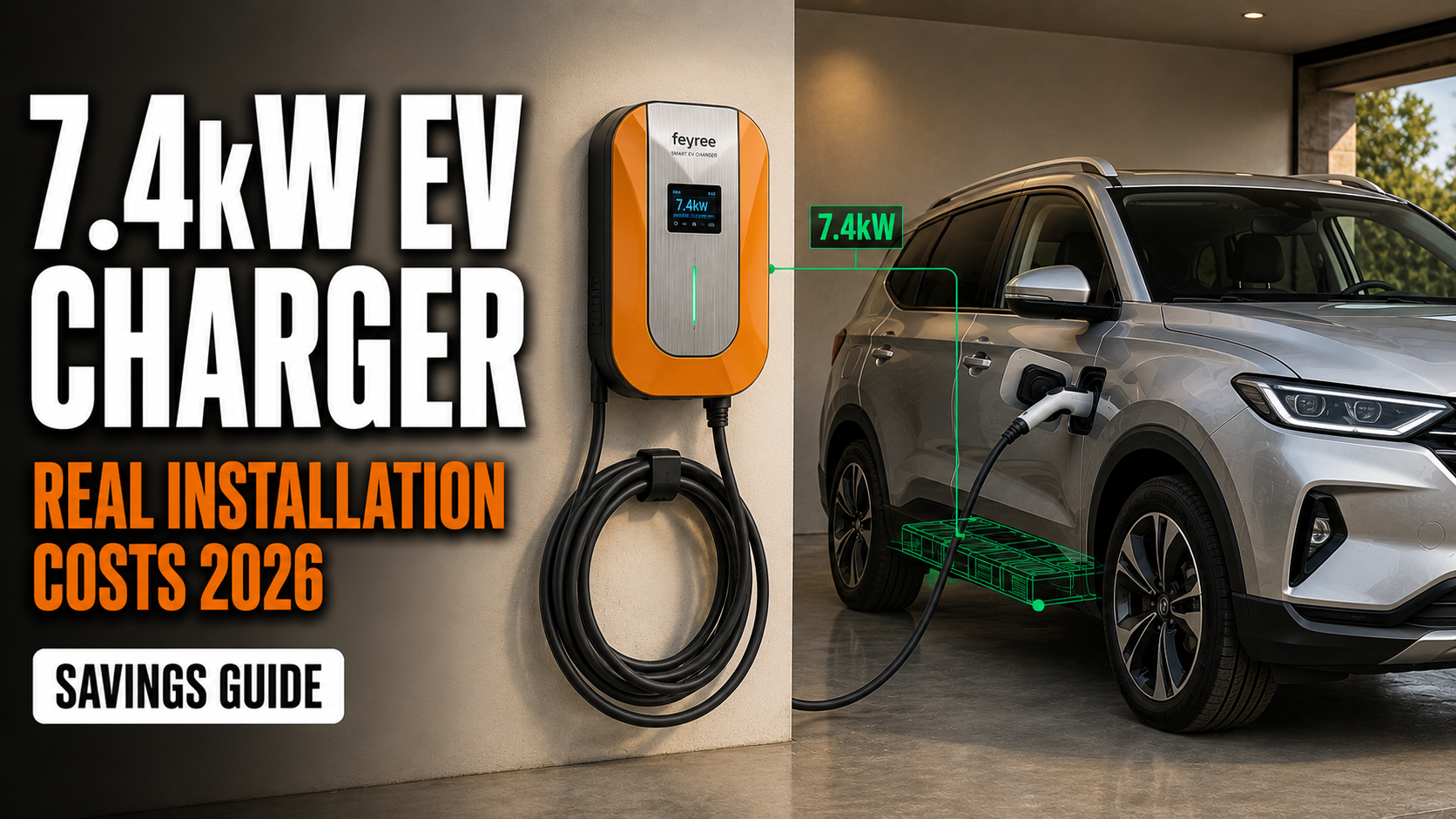 The Real Cost of Installing a 7.4kW Home EV Charger in India (2026 Edition)
