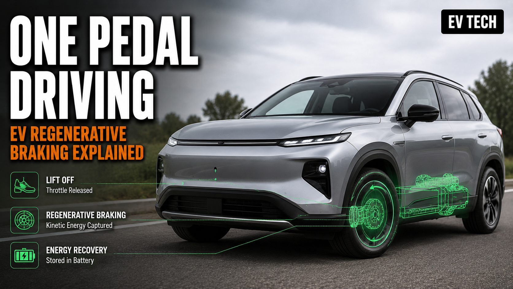 What is One Pedal Driving? How EV Regenerative Braking is Changing Daily Commutes