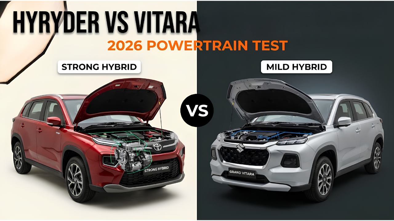 Toyota Hyryder Strong Hybrid vs. Suzuki Equivalents